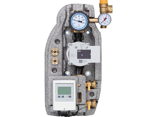 Solarstation Easyflow DN25(1') Einstrang, 8-28L/Min,M.Regelung, Wilo Para ST25/6-image