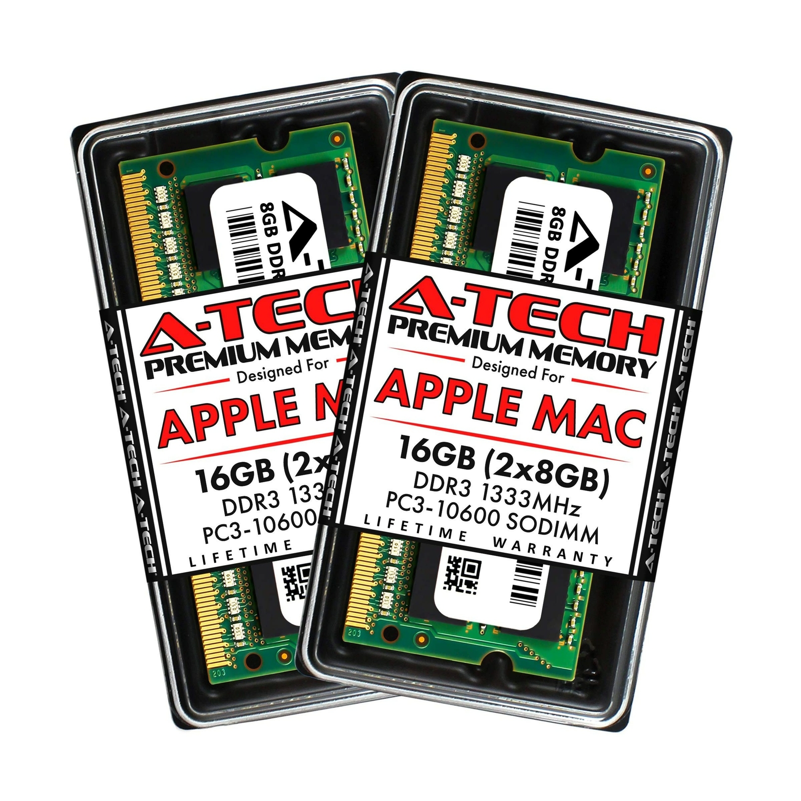 A-Tech 16GB Kit 2x8GB DDR3 1333MHz RAM for Apple MacBook Pro Early 