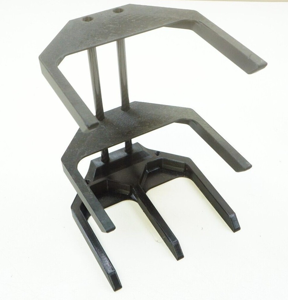 Scaffale Modellini Rc Scaffale Espositore Per Auto RC Scala 1/10 STACKZ - Supporto Per Drag Cars, HPI, Traxxas, Colore Nero Bandai Src