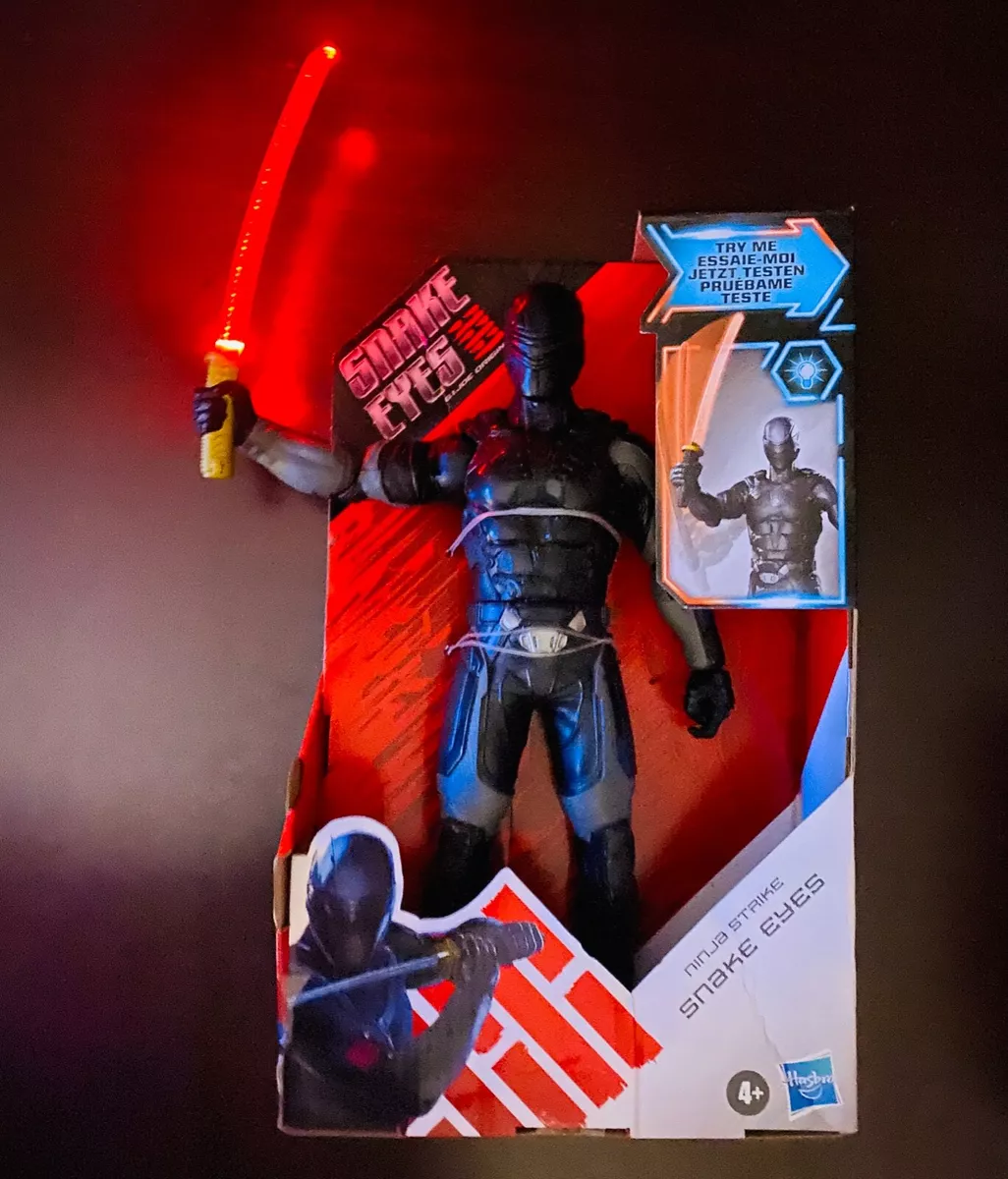 🔥SNAKE EYES Ninja Strike 🔥 GI Joe Origins Hasbro 12-Inch Action