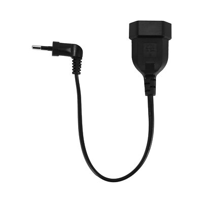 Europea 90 Grad Stecker auf Buchse Steckdose  VerläNgerung Kabel für PC Com8255
