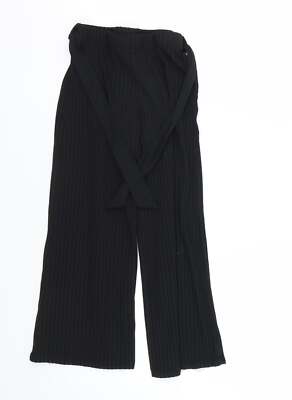 New Look Mädchen schwarz Polyestermischung Caprihose Größe 9 Monate