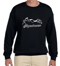 Suzuki Hayabusa Motorcycle Classic Outline Design Sweatshirt NEW