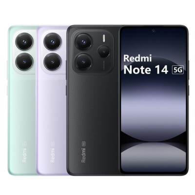 Xiaomi Redmi Note 14 5G Smarthone 8GB+256GB 6,67'' AMOLED 108MP HyperOS 5110mAh