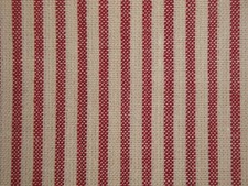Diamond Textiles Americana Red Stripe Woven Cotton Homespun Sewing Fabric