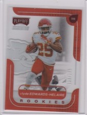 2020 Chronicles #M-5 Clyde Edwards-Helaire Clear Vision Rookies Red #/199 ACETAT