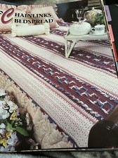   New Chain links  QUILT ANNIE'S CROCHET AFGHAN CLUB PATTERN INSTRUCTIONS