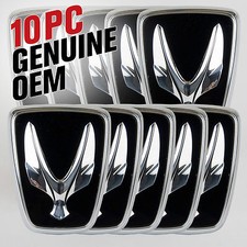 Hyundai Equus Kdm Trunk Tailgate Emblem Badge 10 Pieces Usa Seller Genuine Oem
