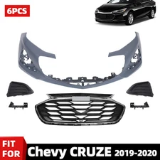 Front Bumper Assembly Kit Fits For Chevy Cruze 2019-2020