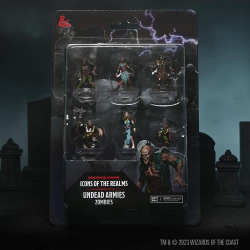 WizKids D&D Icons of The Realms: Undead Armies - Zombies - Picture 5 of 9