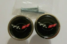 Corvette Cabinet Knobs, Chevy Corvette  Logo Cabinet Pulls / kitchen knobs