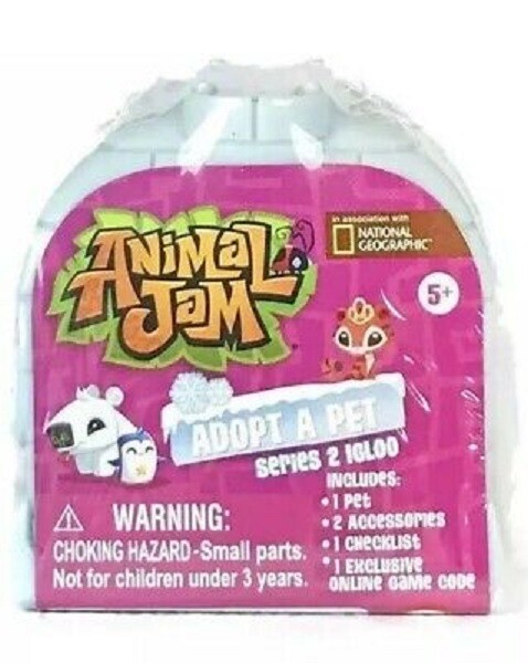 National Geographic Animal Jam Adopt A Pet Series 2 Ages 5 ...