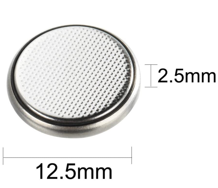 5X CR1225 3V Lithium Battery For Oral Thermometers Watch Battery By