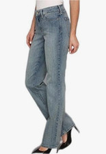 NYDJ Women's Marilyn Straight Leg Denim Jeans NWT, Sacramento Wash Size 6 69.99