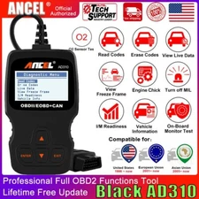 Toyota Prius OBDII OBD2 Car Fault Code Service Reader Reset Scanner AD310 Tool