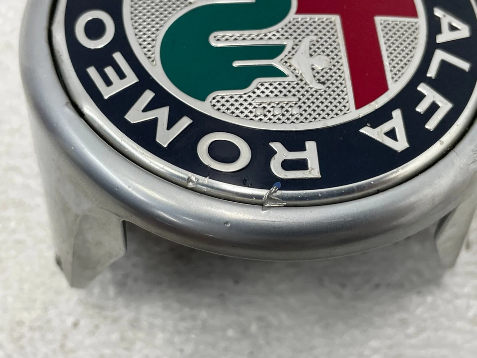 2018-2022 Alfa Romeo Stelvio Front Grille Badge Emblem Logo 1570 OEM - Image 3 of 4