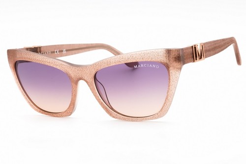 GUESS BY MARCIANO GM00008-57Z-54 Sunglasses Size 54mm 140mm 17mm beige shiny W - Picture 4 of 5
