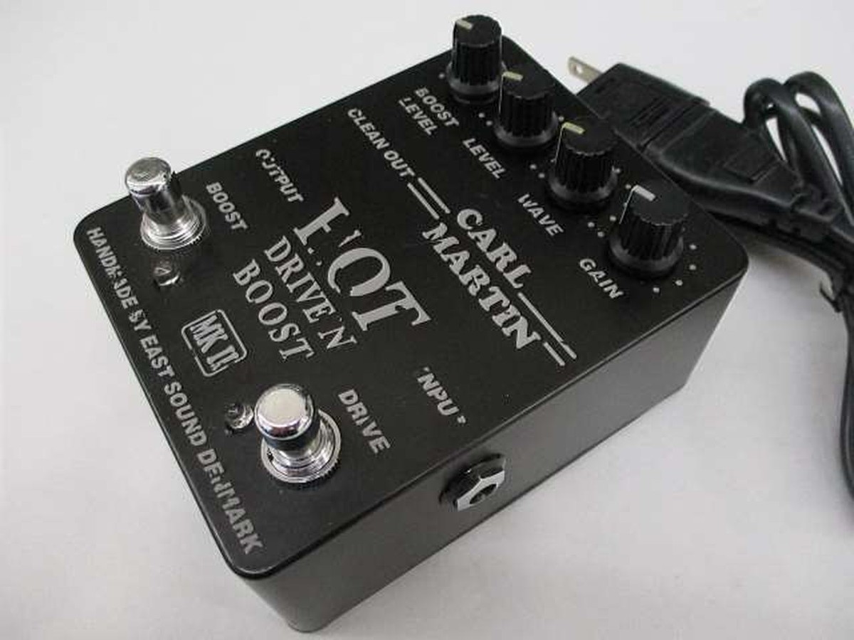 【新品同様】CARL MARTIN/HOT DRIVE`N BOOST MK 2 CARL MARTIN HOT DRIVE'N BOOST MKII (115V) Overdrive From