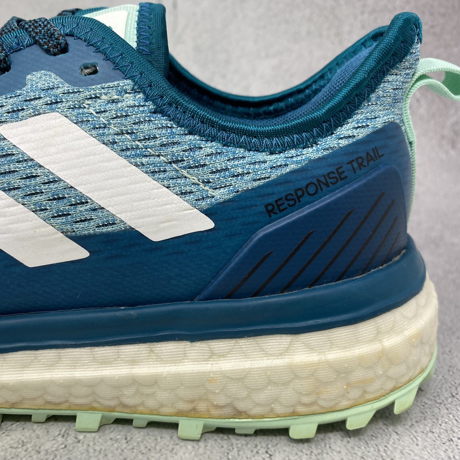 Adidas Womens Response Trail X BB6609 Green Running S… Gem