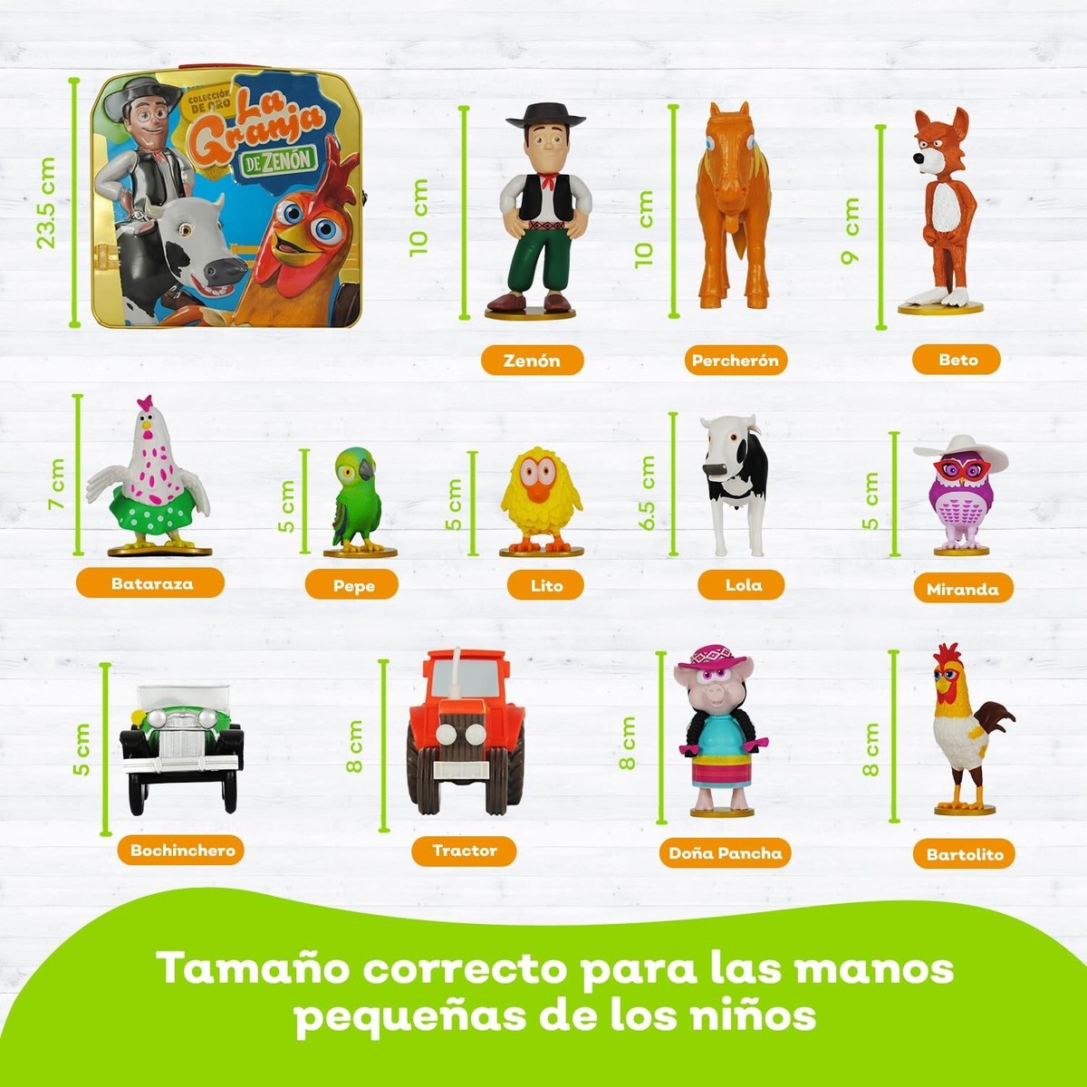 Juguetes Para Niñas La Granja De Zenon Set De Figuritas De