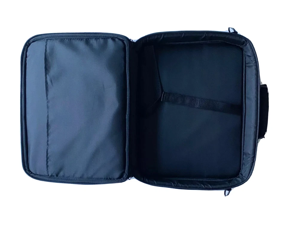 Maletín de viaje Targus negro para computadora portátil bolso mensajero falta correa para el hombro Foto 2 de 4