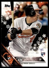 2016 Topps Holiday Hyun-Soo Kim Rookie Baltimore Orioles #HMW89