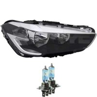 Scheinwerfer Rechts H7/H7 Mit Tagfahrlicht FüR BMW X1 F48 Inkl. Osram Lampen
