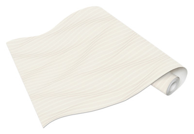Erismann Tapete Vliestapete 10033-02 Beige Creme Metallic stylisch Wellen