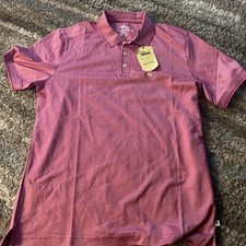 MEN'S 110 TOMMY BAHAMA STRIPED POLO SHIRT Medium NEW w/ TAGS New Authentic