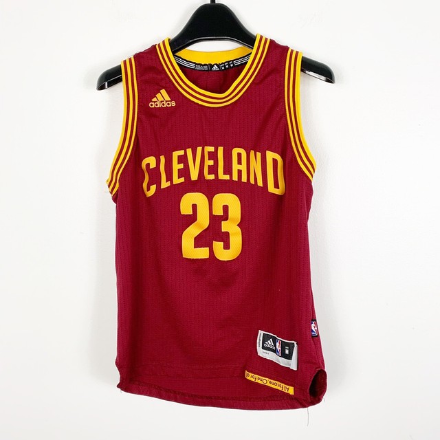 LeBron James #23 Cleveland Cavaliers NBA Kids Adidas Jersey Youth Size Medium | eBay