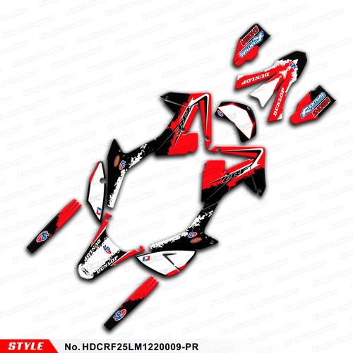 Personalised Sticker Kit Vinyl Wrap Graphics for CRF250L CRF250M 2012 to 2020 - Picture 11 of 12
