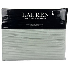 RALPH LAUREN Spencer Matelasse Sage Green KING Pillow Sham