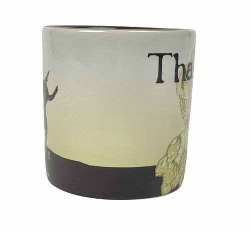Starbucks Icon Series Demitasse Mug Cup Thailand Espresso 3 oz Mini Ornament - Picture 5 of 9
