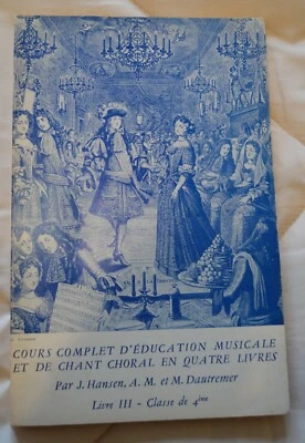 COURS D EDUCATION MUSICALE ET DE CHANT CHORAL / LIVRE III seulement - Photo 1/3