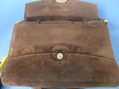 Old Gucci Suede × Leather Vintage Bag RU-4921, Genuine, Used | eBay