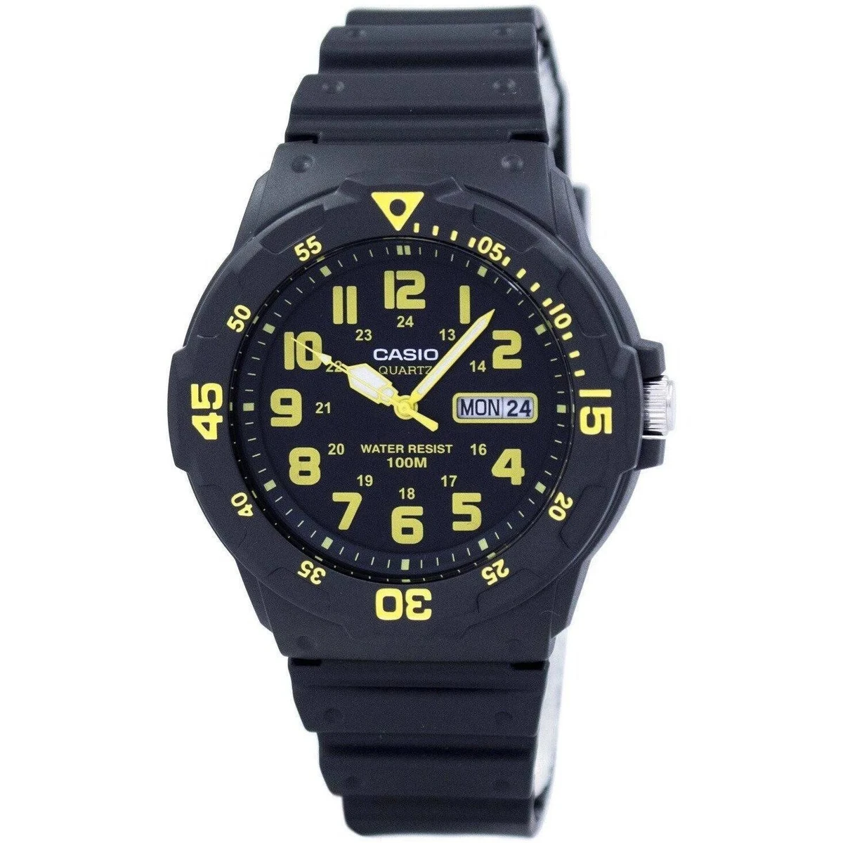 Casio sport analog dive watch discount