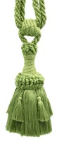 DÉCopro Quasten Raffhalter, Citron Green (L60), Rayon, 1Er Set – Einzeln
