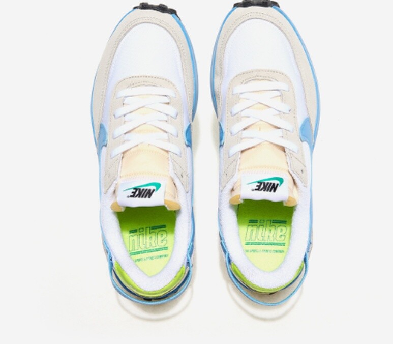 ナイキ ユニバース US10.5 nike universe vintage NIKE LDV running shoes Yellow x Light Blue US10.5 Made in