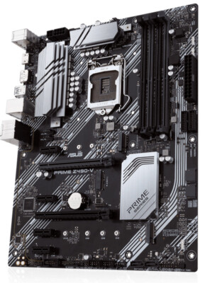ASUS Prime Z490-V Motherboard Intel Z490 LGA1200 4 x DDR4 ATX 2 x