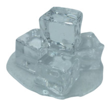 Display Fake Food Prop Melting Ice Cubes
