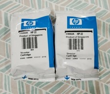 HP 22 Genuine Tri-Color Ink Cartridge HP C9352A 