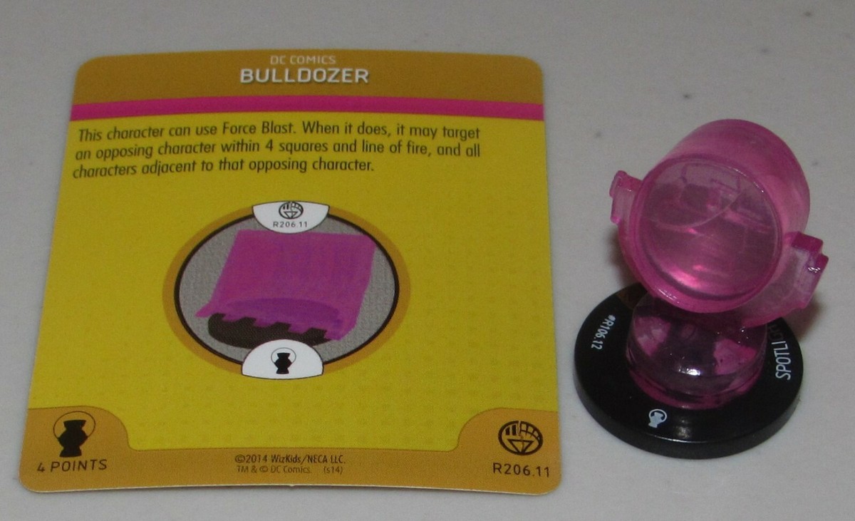 SPOTLIGHT R206.12 War of Light DC HeroClix Violet (Star SPOTLIGHT R206.12 War of Light DC HeroClix Violet (Star