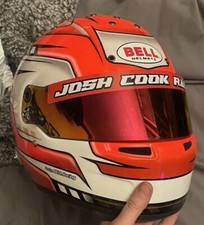 HELMET VISOR STICKER DECAL STRIPS RACING CUSTOM ANY 3 COLOURS 300MM X 2 BIKE ROD