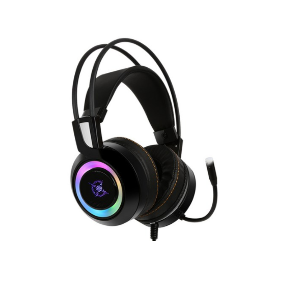 COX CH50 Virtual Vibration RGB LED Gaming Headset Headphones - Main Image