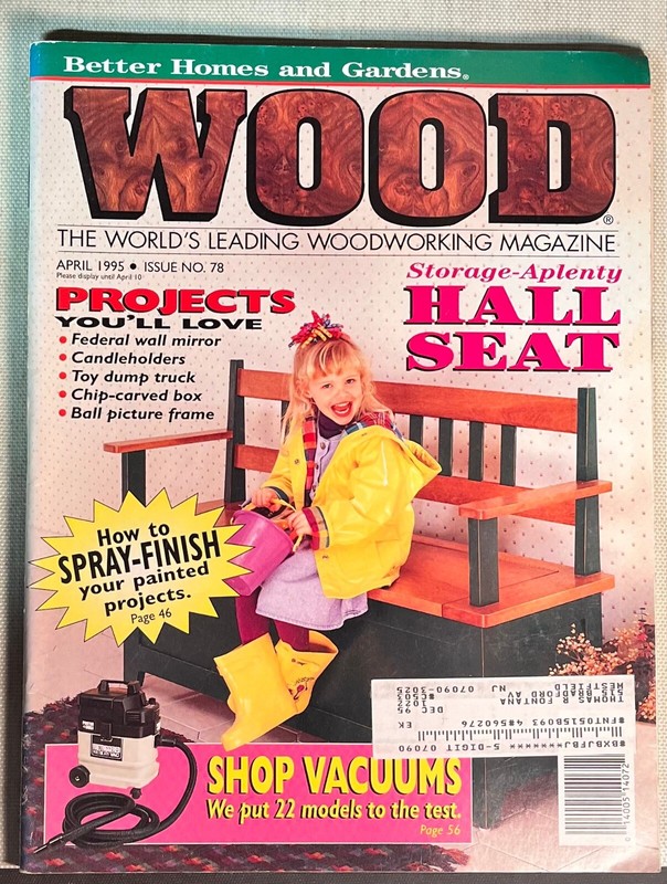 Vintage Wood Magazine : April  1995  #78