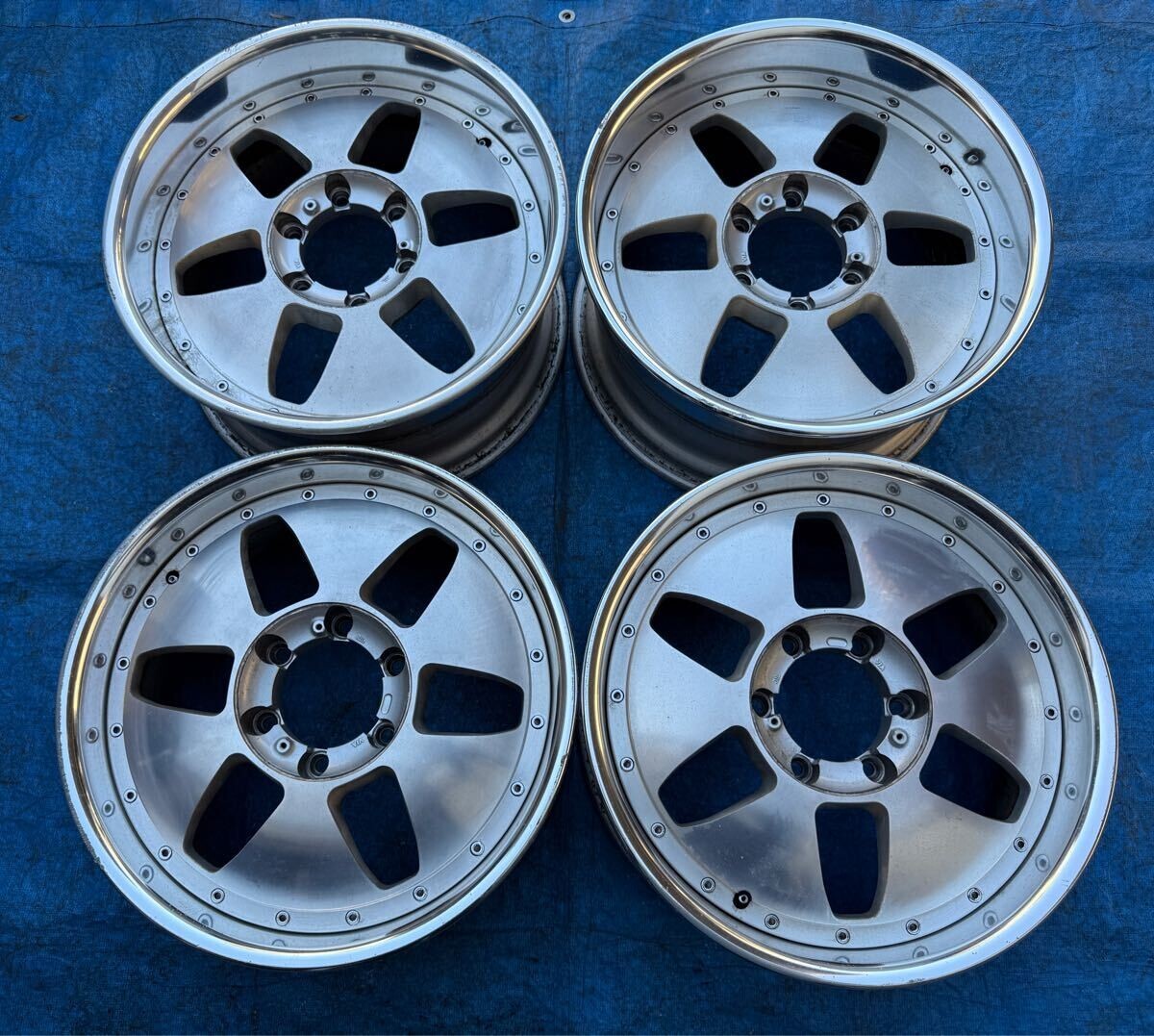 14インチ　SSRビエナクライス？風アルミホイール スピードスター ビエナクライス 14インチ 14インチ SSRビエナクライス