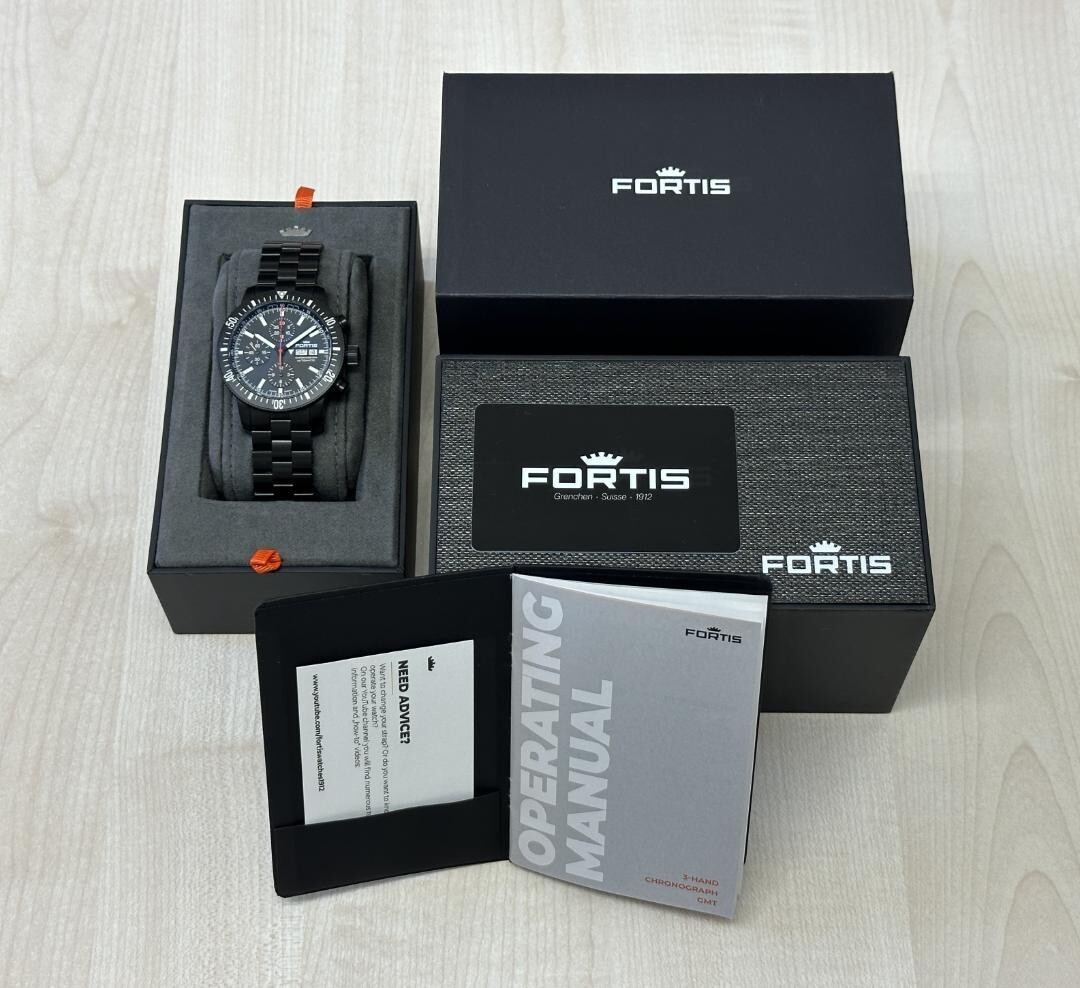 FORTIS Fortis Monolis Chronograph Cosmonort B42 from Japan | eBay