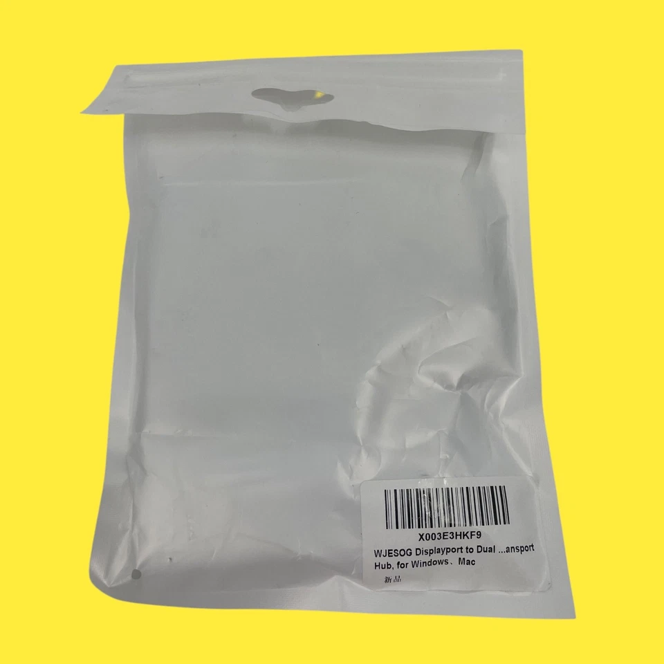 WJESOG DisplayPort to Dual DisplayPort Splitter Gray #1120 z65/162 (AR) - Image 2 of 4