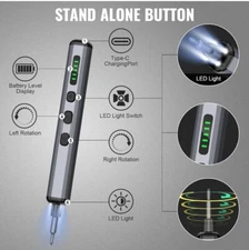 Mini Electric Screwdriver 68 in 1  Screwdriver Kit Precision Screwdriv...