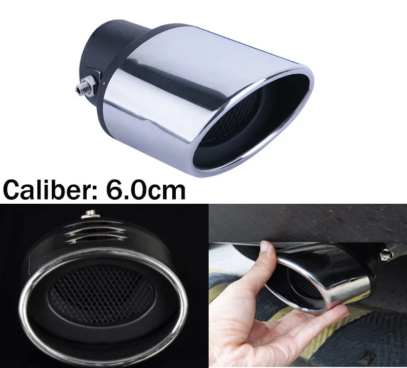 Fit For KIA RIO 2018-2022 2023 Rear Exhaust Muffler Tip End Pipe Stainless Steel - Image 4 of 4